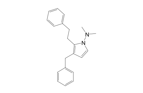 3-BENZYL-1-(DIMETHYLAMINO)-2-(2-PHENYLETHYL)-1H-PYRROLE