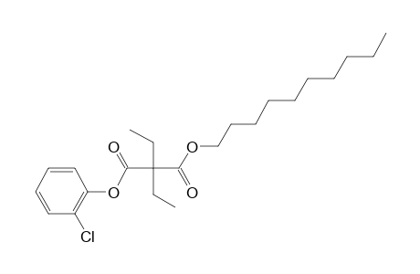 Diethylmalonic acid, 2-chlorophenyl decyl ester