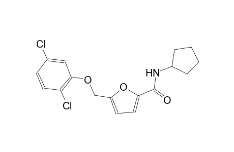 N-cyclopentyl-5-[(2,5-dichlorophenoxy)methyl]-2-furamide