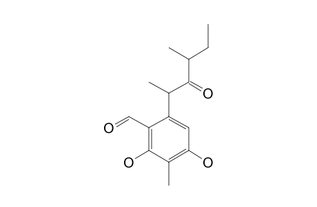 ASCOSALITOXIN;2,4-DIHYDROXY-3-METHYL-6-(1,3-DI-METHYL-2-OXOPHENYL)-BENZALDEHYDE