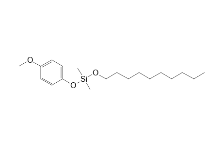 Silane, dimethyl(4-methoxyphenoxy)decyloxy-