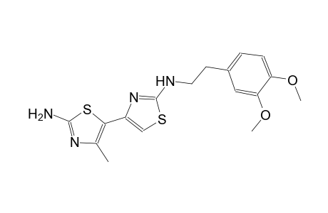 N2-(3,4-dimethoxyphenethyl)-4'-methyl-[4,5'-bithiazole]-2,2'-diamine