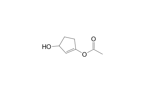 (3-hydroxycyclopenten-1-yl) acetate