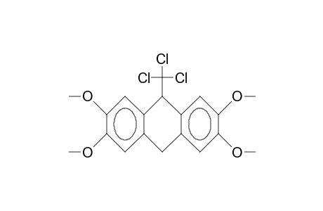 9-Trichloromethyl-2,3,6,7-tetramethoxy-9,10-dihydro-anthracene
