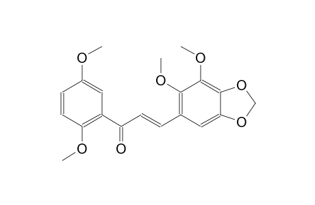 2-propen-1-one, 3-(6,7-dimethoxy-1,3-benzodioxol-5-yl)-1-(2,5-dimethoxyphenyl)-, (2E)-