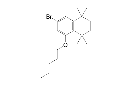 7-Bromo-5-pentyloxy-1,1,4,4-tetramethyl-1,2,3,4-tetrahydronaphthalene