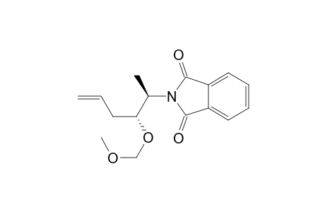 (2R,3R)-N,N-phthaloyl-3-methoxymethoxy-5-hexen-2-amine