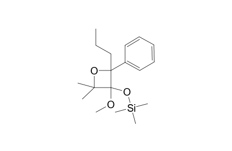 4,4-Dimethyl-3-methoxy-3-trimethylsiloxy-2-propyl-2-phenyloxetane isomer