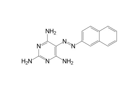 5-[(2-naphthyl)azo]-2,4,6-triaminopyrimidine