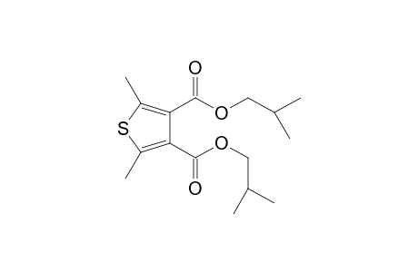 Bis(2-methylpropyl) 2,5-dimethylthiophene-3,4-dicarboxylate