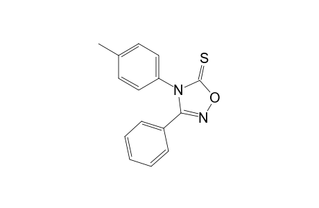 3-Phenyl-4-(p-tolyl)-1,2,4-oxadiazole-5-thione