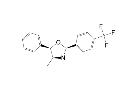 (2S,4S,5R)-4-methyl-5-phenyl-2-[4-(trifluoromethyl)phenyl]-1,3-oxazolidine