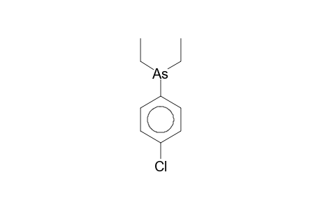 (4-Chlorophenyl)(diethyl)arsine