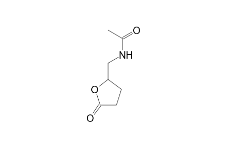 N-(5-Oxo-tetrahydro-furan-2-ylmethyl)-acetamide