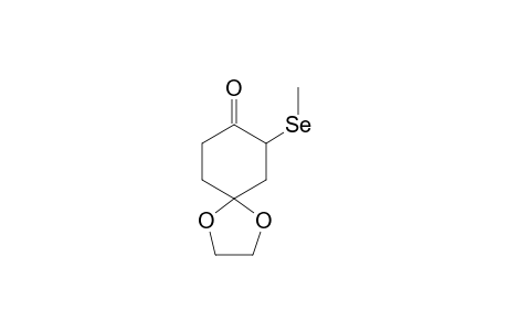 7-(methylselanyl)-1,4-dioxaspiro[4.5]decan-8-one