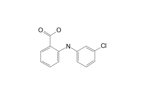 2-(3-Chloroanilino)benzoic acid