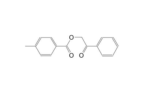 Benzoic acid, 4-methyl-, 2-oxo-2-phenylethyl ester