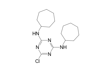 6-Chloranyl-N2,N4-di(cycloheptyl)-1,3,5-triazine-2,4-diamine