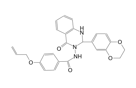 4-(allyloxy)-N-(2-(2,3-dihydro-1,4-benzodioxin-6-yl)-4-oxo-1,4-dihydro-3(2H)-quinazolinyl)benzamide