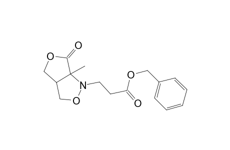 1-Methyl-2-(2'-benzyloxycarbonylethyl)-8-oxo-2-aza-3,7-dioxabicyclo[3.3.0]octane