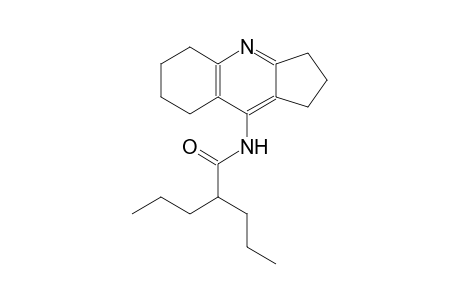 pentanamide, N-(2,3,5,6,7,8-hexahydro-1H-cyclopenta[b]quinolin-9-yl)-2-propyl-