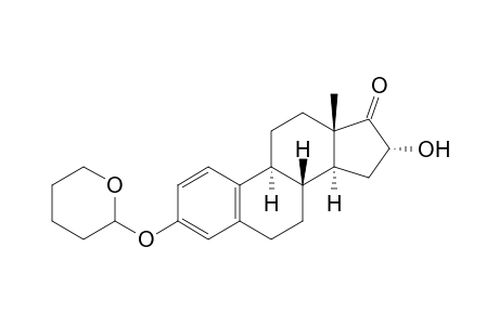 (8R,9S,13S,14S,16R)-13-methyl-3-(oxan-2-yloxy)-16-oxidanyl-7,8,9,11,12,14,15,16-octahydro-6H-cyclopenta[a]phenanthren-17-one