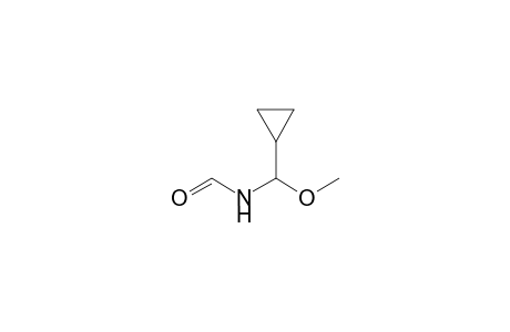 N-[Cyclopropyl(methoxy)methyl]formamide