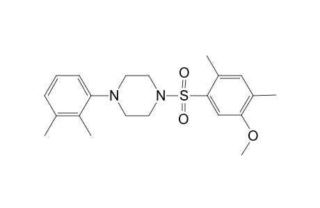 1-(2,3-Dimethylphenyl)-4-[(5-methoxy-2,4-dimethylphenyl)sulfonyl]piperazine