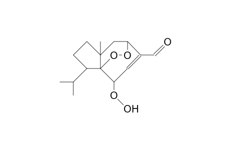 1,5-Endoperoxy-2-hydroperoxy-carot-3-ene-4-carbaldehyde