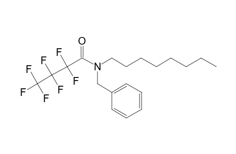 Heptafluorobutyramide, N-benzyl-N-octyl-