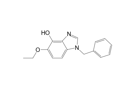 1H-Benzimidazol-4-ol, 5-ethoxy-1-(phenylmethyl)-