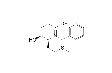 (3S,4S)-3-(Benzylamino)-1-(methylthio)-4,7-heptandiol