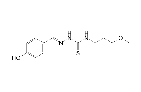 1-(p-hydroxybenzylidene)-4-(3-methoxypropyl)-3-thiosemicarbazide