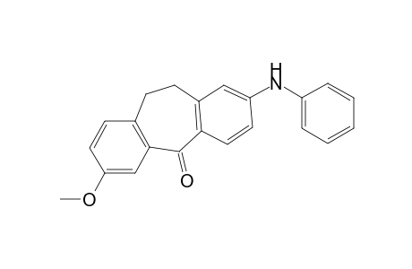 2-(Anilino)-7-methoxydibenzosuberone
