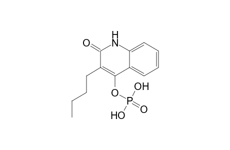 3-Butyl-1,2-dihydro-2-oxoquinolin-4-yl dihydrogen phosphate