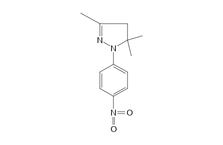 1-(p-NITROPHENYL)-3,5,5-TRIMETHYL-2-PYRAZOLINE