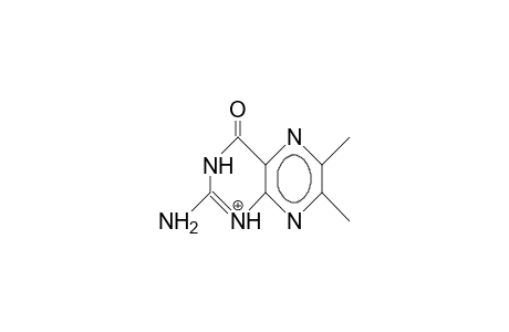 6,7-Dimethyl-pterin cation