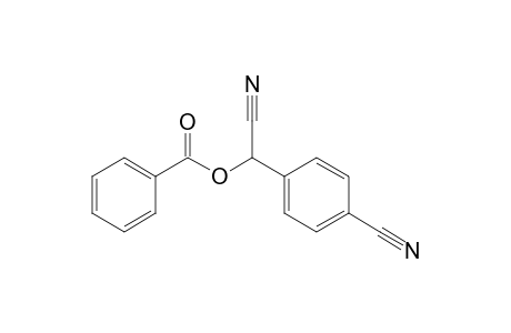 Benzeneacetonitrile, .alpha.-(benzoyloxy)-4-cyano-