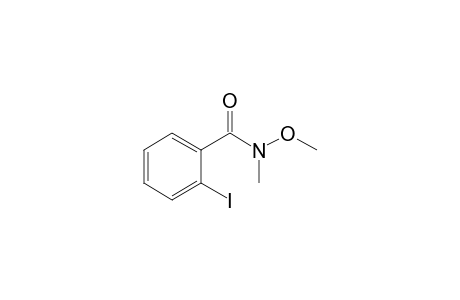 2-Iodo-N-methoxy-N-methylbenzamide