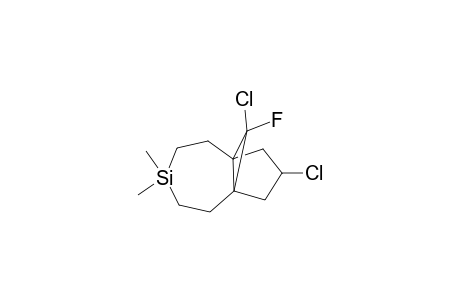 endo-9-anti-11-Dichloro-syn-fluoro-4,4-dimethyl-4-silatricyclo[5.3.1.0]undecane