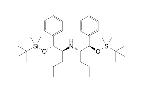 Bis[(1R,2S)-1-{(tert-butyldimethylsilyl)oxy}-1-phenylpentan-2-yl]amine