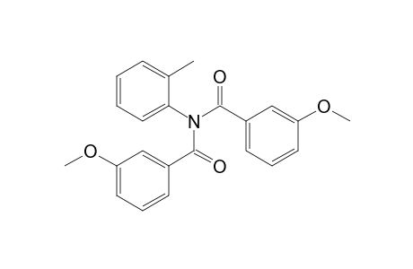 3-Methoxy-N-(3-methoxybenzoyl)-N-(2-methylphenyl)benzamide