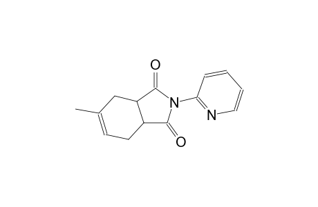 1H-isoindole-1,3(2H)-dione, 3a,4,7,7a-tetrahydro-5-methyl-2-(2-pyridinyl)-