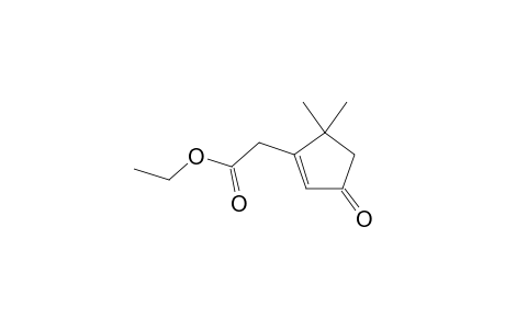 3-CARBETHOXYMETHYL-4,4-DIMETHYL-2-CYCLOPENTEN-1-ONE
