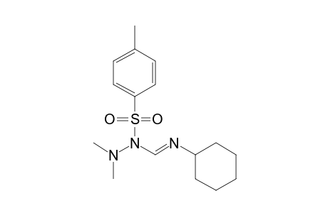 N(2),N(2)-Dimethyl-N(1)-tosylformohydrazide cyclohexylimide