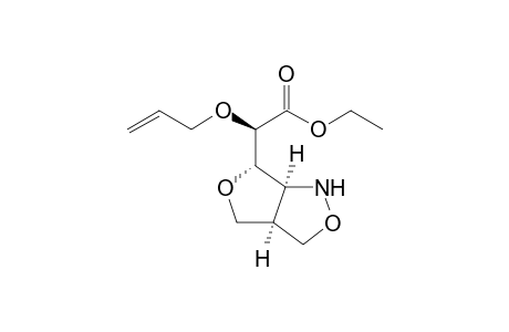 (2R)-2-[(3aR,6S,6aS)-1,3,3a,4,6,6a-hexahydrofuro[3,4-c]isoxazol-6-yl]-2-prop-2-enoxyacetic acid ethyl ester