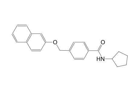 N-cyclopentyl-4-[(2-naphthyloxy)methyl]benzamide