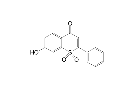 7-hydroxy-1,1-diketo-2-phenyl-thiochromen-4-one