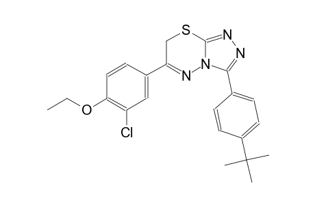 4-[3-(4-tert-butylphenyl)-7H-[1,2,4]triazolo[3,4-b][1,3,4]thiadiazin-6-yl]-2-chlorophenyl ethyl ether