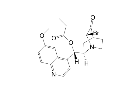 (2S,8R,9S)-2-Bromo-9-propionyloxyruban-3-one